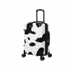 IT Luggage Indulging - Cabin (Moo Cow Print) 19 IT Luggage Indulging - Cabin (Moo Cow Print) -UK Suitcase Sales Shop 33198 UK16 3039A08Moocowblack whiterepeatprintSSFrontpanel18.5in 54a92cc0 0eb6 42ca bd4e 0ae0c4595bee