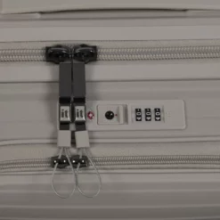 IT Luggage Spontaneous II - Cabin With Pocket (Feather Grey) -UK Suitcase Sales Shop 33201 UK15 2881 08FeathergraySSTSAlock19.9in