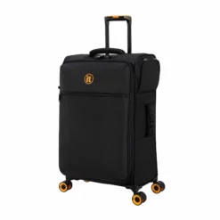 Simultaneous - Medium (Black) -UK Suitcase Sales Shop 33202 UK12 2900 08BlackSSFrontpanel24in d0196b38 b63d 49b9 ab25 df51b8451170