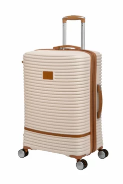 IT Luggage Replicating - 3pc Set (Cream) -UK Suitcase Sales Shop 61284 US16 2632 08ButtercreamS176SSFrontpanel25in reduced scaled
