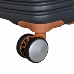 IT Luggage Replicating - 3pc Set (Charcoal) -UK Suitcase Sales Shop 61284 US16 2632 08DarkshadowwithalmondtrimS015SSWheel