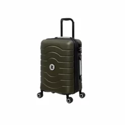 Intervolve - 3pc Set (Dark Olive) -UK Suitcase Sales Shop 61310 US16 2586 08DarkoliveSSFrontpanel18.5in