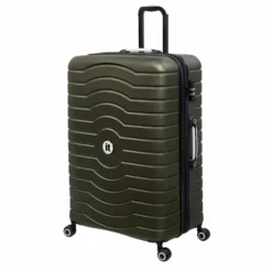 Intervolve - 3pc Set (Dark Olive) -UK Suitcase Sales Shop 61310 US16 2586 08DarkoliveSSFrontpanel29.5in