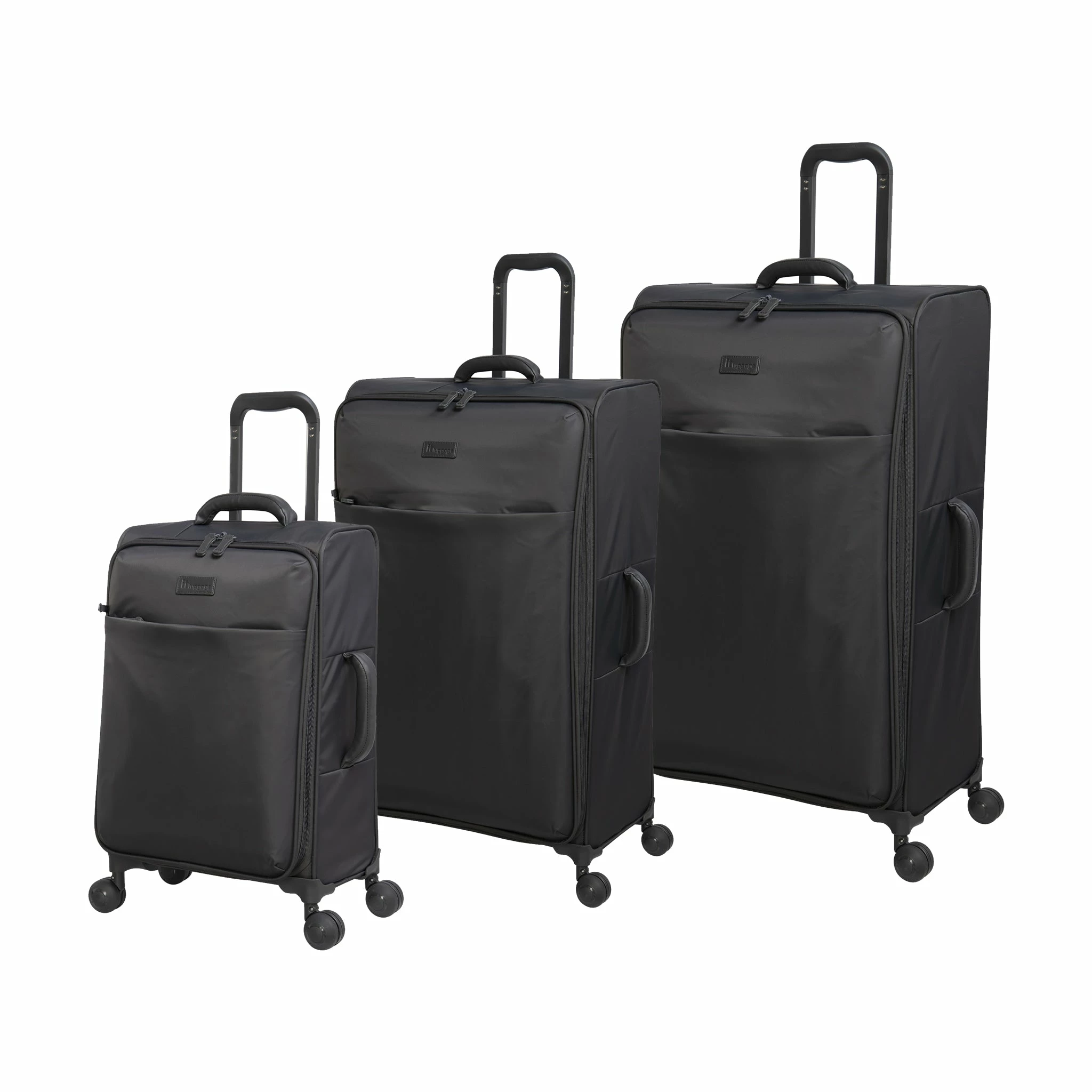 IT Luggage Lustrous - 3pc Set (Charcoal) 1 IT Luggage Lustrous - 3pc Set (Charcoal)