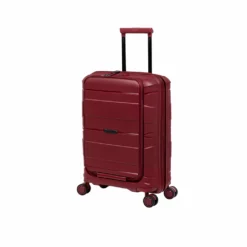 IT Luggage Momentous - 4-Piece Set (German Red) -UK Suitcase Sales Shop 61386 HK15 2886 08GermanredS898SSFrontpanel19.8in
