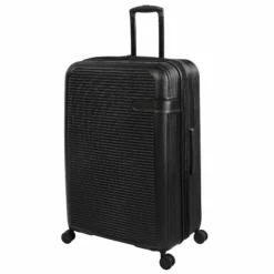 IT Luggage Valiant - 4pc Set (Black) -UK Suitcase Sales Shop 61437 US16 2914 08BlackS001SSFrontpanel29in