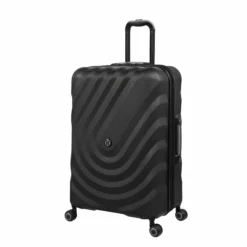Eco-Pulse - 3pc Set (Black) 9 Eco-Pulse - 3pc Set (Black) -UK Suitcase Sales Shop 61607 US16 3013E08BlackS001SSFrontpanel25in