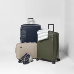 IT Luggage Spontaneous - 3pc Set (Olive Night) -UK Suitcase Sales Shop 7 19fe33a3 c28c 4370 abcc 9bbec0b310bd