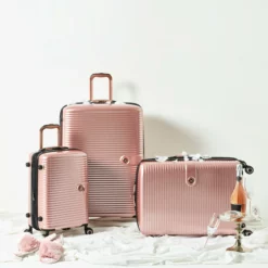 IT Luggage Helixian - Cabin (Metallic Rose Gold) -UK Suitcase Sales Shop 9 81a8348f 4583 4f52 a7f0 54407860c3be