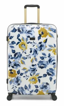Joules Ocean Rose 4-Wheel Large 76cm Case