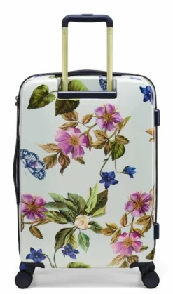 Joules Spring Wood Botanical 4-Wheel Medium 66cm Case -UK Suitcase Sales Shop JLH0102 106 Joules Medium Case Spring Wood Botanical 4