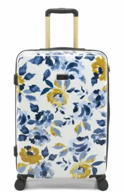 Joules Ocean Rose 4-Wheel Medium 66cm Case
