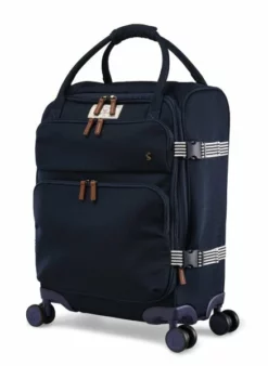 Joules Coast 4-Wheel Cabin Trolley Case -UK Suitcase Sales Shop JLS5003 002 Cabin Trolley Case 4W French Navy 2