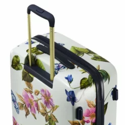 Joules Spring Wood Botanical 4-Wheel Large 76cm Case -UK Suitcase Sales Shop Joules Spring Wood Botanical trolley system
