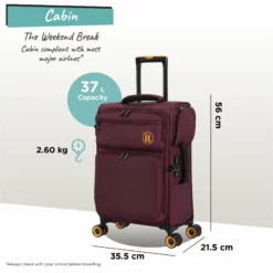 Simultaneous - Cabin (French Port) -UK Suitcase Sales Shop Simultaneous Cabin French Port dims weights