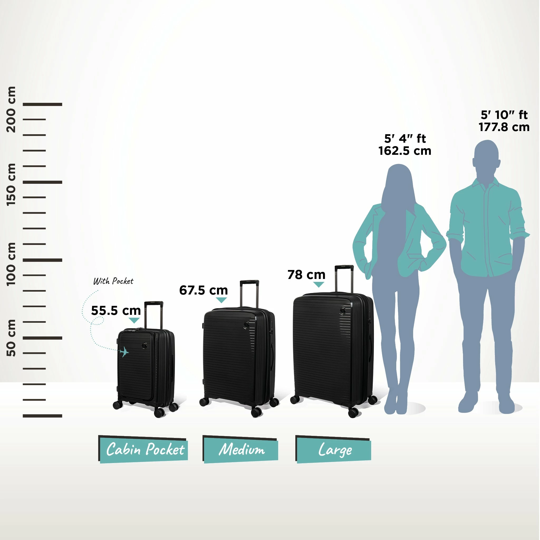 IT Luggage Spontaneous II - Cabin With Pocket (Black) 11 IT Luggage Spontaneous II - Cabin With Pocket (Black) - Image 11