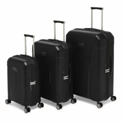 Ted Baker Flying Colours 54cm 4-Wheel Cabin Case -UK Suitcase Sales Shop TBU Ted Baker Flying Colours Luggage Jet Black Grp2