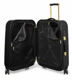 Ted Baker Belle 69cm 4-Wheel Medium Suitcase -UK Suitcase Sales Shop TBW0302 001 Belle Medium Case Black 3
