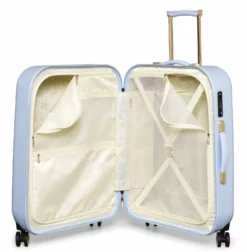 Ted Baker Belle 69cm 4-Wheel Medium Suitcase -UK Suitcase Sales Shop TBW0302 049 Belle Medium Case Pale Blue 3