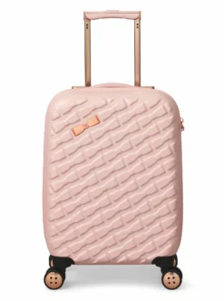 Ted Baker Belle 54cm 4-Wheel Cabin Suitcase 26 Ted Baker Belle 54cm 4-Wheel Cabin Suitcase -UK Suitcase Sales Shop TBW0303 017 Belle Cabin Case Pink 1