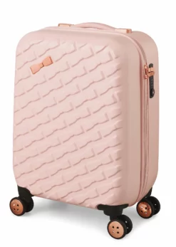 Ted Baker Belle 54cm 4-Wheel Cabin Suitcase 27 Ted Baker Belle 54cm 4-Wheel Cabin Suitcase -UK Suitcase Sales Shop TBW0303 017 Belle Cabin Case Pink 2