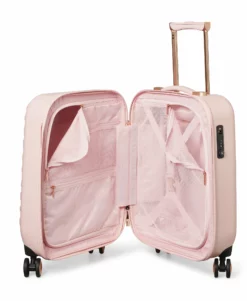 Ted Baker Belle 54cm 4-Wheel Cabin Suitcase 29 Ted Baker Belle 54cm 4-Wheel Cabin Suitcase -UK Suitcase Sales Shop TBW0303 017 Belle Cabin Case Pink 3
