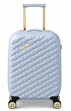 Ted Baker Belle 54cm 4-Wheel Cabin Suitcase 35 Ted Baker Belle 54cm 4-Wheel Cabin Suitcase -UK Suitcase Sales Shop TBW0303 049 Belle Cabin Case Pale Blue 1