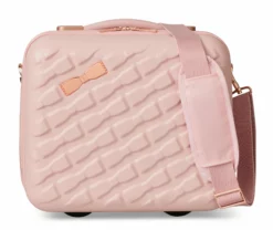 Ted Baker Belle Vanity Case 27 Ted Baker Belle Vanity Case -UK Suitcase Sales Shop TBW0304 017 Belle Vanity Case Pink 1