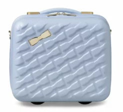 Ted Baker Belle Vanity Case 35 Ted Baker Belle Vanity Case -UK Suitcase Sales Shop TBW0304 049 Belle Vanity Case Pale Blue 2