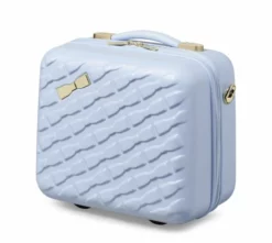 Ted Baker Belle Vanity Case 36 Ted Baker Belle Vanity Case -UK Suitcase Sales Shop TBW0304 049 Belle Vanity Case Pale Blue 3