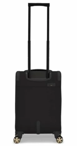 Ted Baker Albany Eco Soft Side 4-Wheel 55cm Cabin Case -UK Suitcase Sales Shop TBW7003 001 Ted Baker Albany Eco Black Cabin Case 4