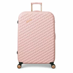 Ted Baker Belle 79cm 4-Wheel Large Suitcase -UK Suitcase Sales Shop TedBakerBelleLargeSuitcasePink