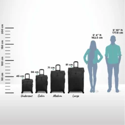 IT Luggage Trinary - Large (Black) -UK Suitcase Sales Shop Trinary Relative Size Black 7745eabc 170a 4cde 91fb b86a7f7489d0