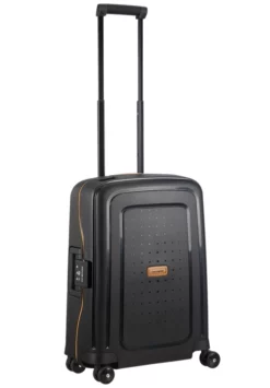 Samsonite S'Cure ECO 55cm 4-Wheel Spinner Cabin Case -UK Suitcase Sales Shop aScureblk6