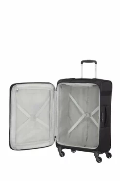 Samsonite Citybeat 66cm Medium Expandable Spinner Case -UK Suitcase Sales Shop bk4 7050fcb0 60f9 4b3c a6df a2b39a4a2384