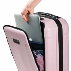 Ted Baker Flying Colours 54cm Laptop 4-Wheel Cabin Case 18 Ted Baker Flying Colours 54cm Laptop 4-Wheel Cabin Case -UK Suitcase Sales Shop tedbaker tbu0409 017 blush pink 3 1